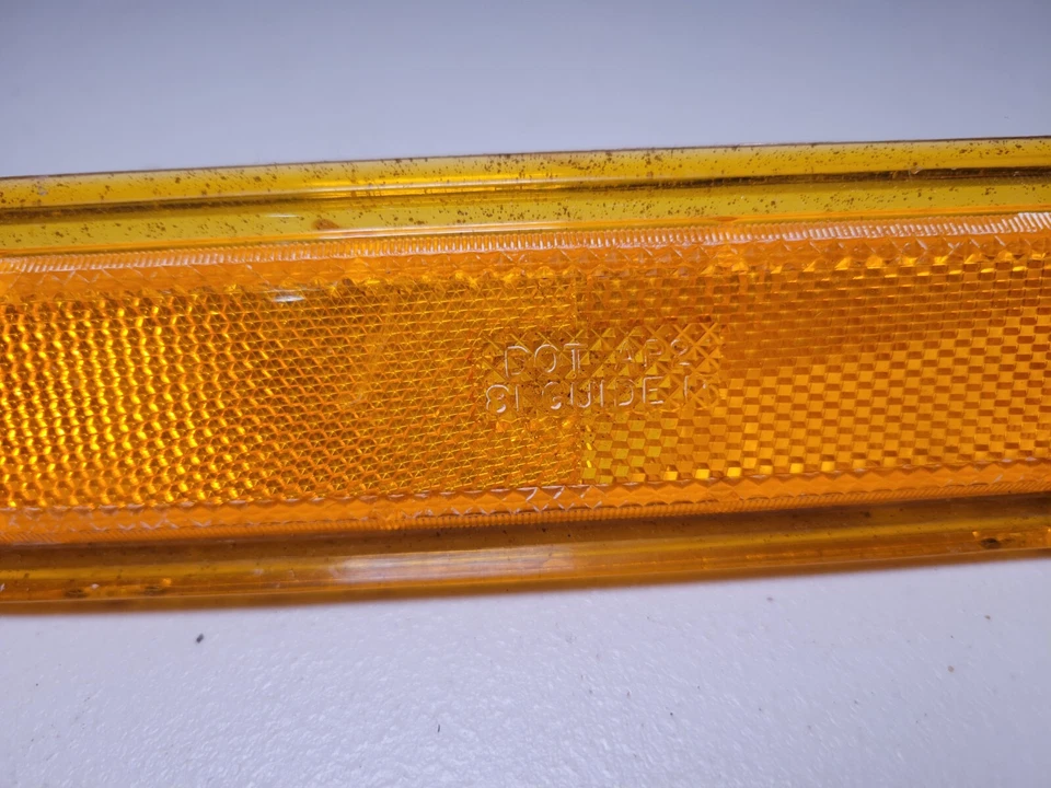 81-91 Chevrolet GMC carrocería cuadrada guardabarros luz señal de giro lente carcasa marcador estacionamiento Foto 3 de 4