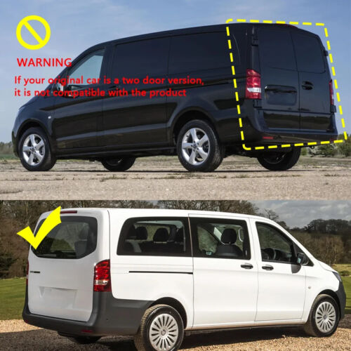 1Pair For Mercedes-Benz Vito W447 2016-2021 Car Tail Lamp LED DRL Dynamic Signal - Picture 3 of 6