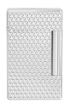 S.T. Dupont Initial Line, Palladium Fire Head Lighter, 020820 (20820) NIB