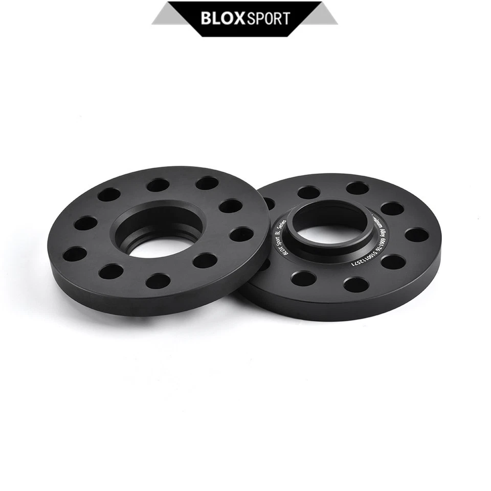 Separadores de rueda 5x112 (delanteros 2x12mm + traseros 2x15mm) para Volkswagen Jetta MK5 CB57.1 Foto 4 de 4