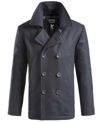 Surplus Pea Coat Navy Size XL