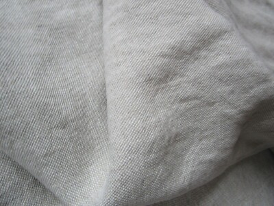 Basic Home decorators Upholstery Beige Cot. Linen washed  look  BTYARD 56'' Wide