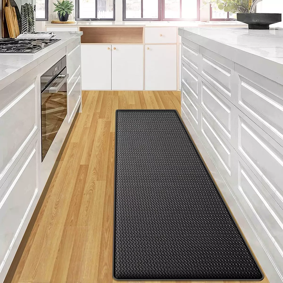 Kitchen Mats & Rugs Cushioned Anti Fatigue Non Slip Waterproof Kitchen  Floor Mat