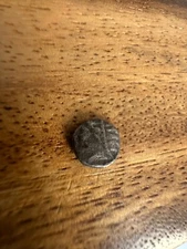 SANTONS Monnaie Fraction Gauloise au cheval et aux annelets  Argent FACTURE OBOL