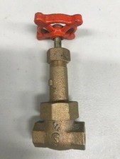  Stockham 1/4"  Bronze gate Valve, 150 S , 300 OWP Thread  made in USA
