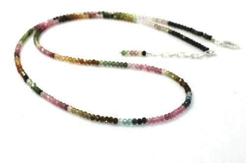 Edelstein Turmalin Echtschmuck-Ketten
