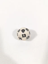 MTG d20 Spindown 20-sided Life Counter die dice Dominaria United White