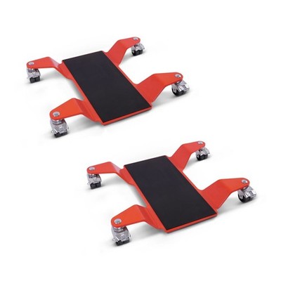 2x Rangierhilfe für Hauptständer ConStands Easy Mover II bis 320kg in rot Spar-S