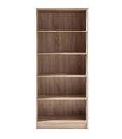 Regal BüCherregal Standregal Wohnzimmerregal Aktenregal 5 FäCher Eiche Sonoma