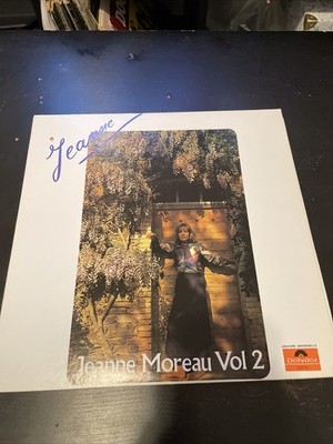 Jeanne Moreau Vol 2 Vinyl Record Rare Chanson 1970 2393 011