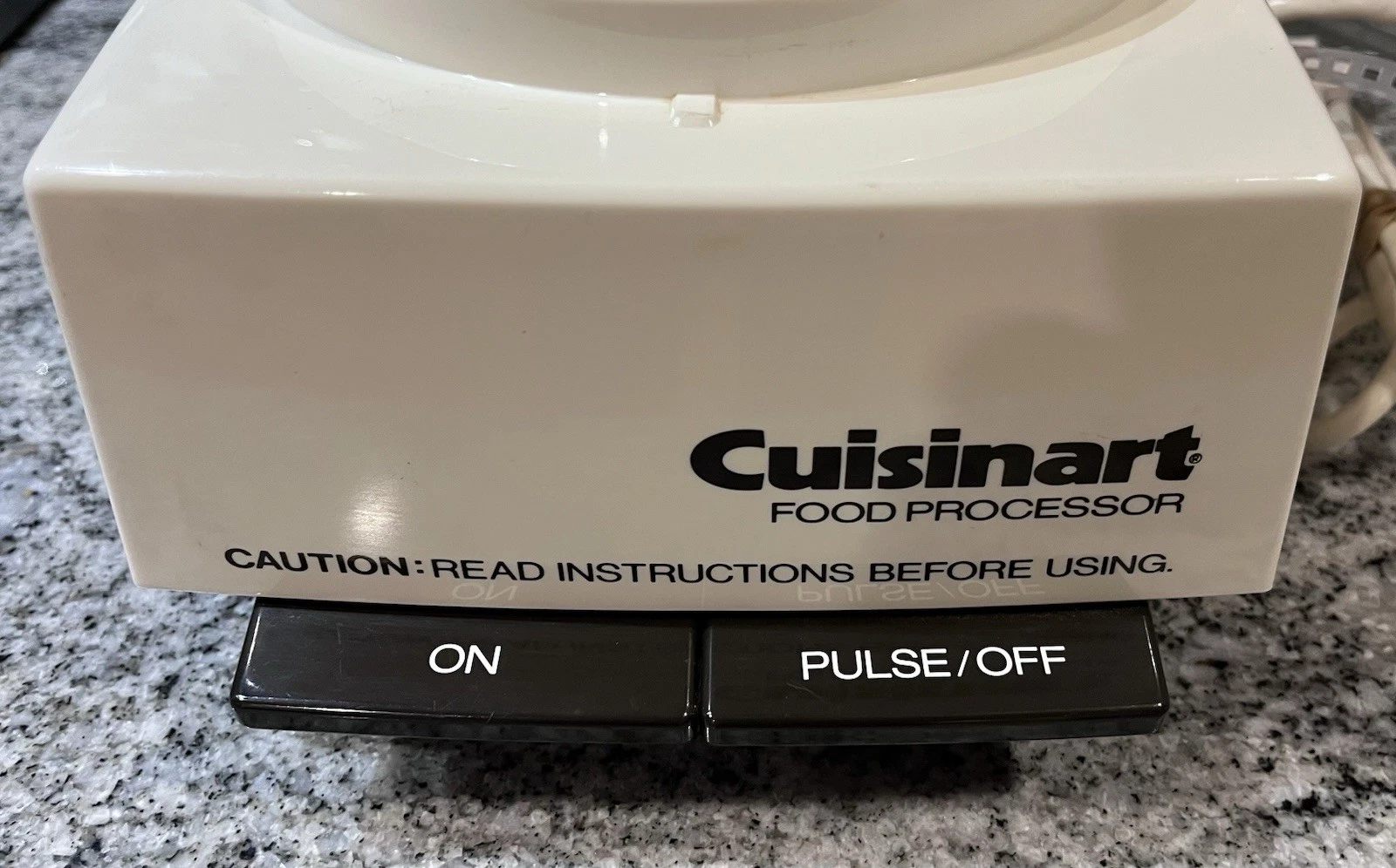 Cuisinart DLC-7E Food Processor Motor BASE ONLY - Tested & Works Great!