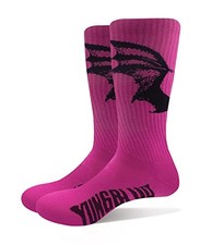 Yungblud Crew Socks Life On Mars Tour Unisex Pink
