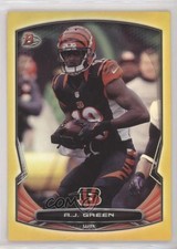 2014 Bowman Gold Foil 48/75 AJ Green #99 1l2