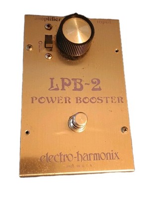 Vtg. 1970s Electro Harmonix Linear Power Booster 2.  Tested, Works.