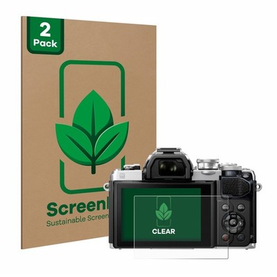 2x ScreenLeaf Displayschutzfolie für Olympus OM-D E-M10 Mark III / Mark IV 