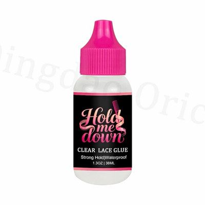 Hold Me Down Clear Lace Glue Strong Hold Waterproof 1.3 oz / 38 mL