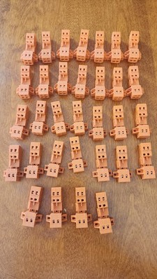 WAGO MCS 2 Pole Connectors W/ Both Ends, 32 pc. Lot, New 