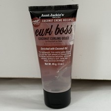 Aunt Jackie's Coils & Curls CURL BOSS COCONUT CURLING GELÉE - 3 oz