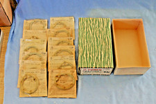 NOS VINTAGE 1949 PFLUEGER REEL COMFO RUBBER GRIP DEALER BOX #431