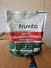 Fruvita Multi Collagen Peptides Powder & Dietary Supplement 32oz Exp 8/29/2027