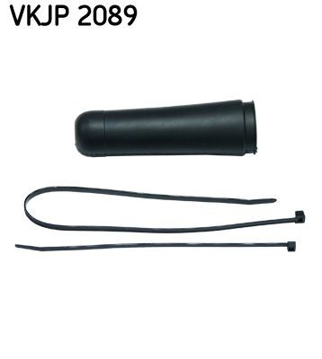 Faltenbalgsatz Lenkung Vorne Rechts SKF Vkjp 2089 FÜR VW Lenkgetriebemanschette-image