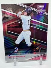 2020 Panini Elite Extra Edition Pink #51 Trevor Hauver SIGNED 