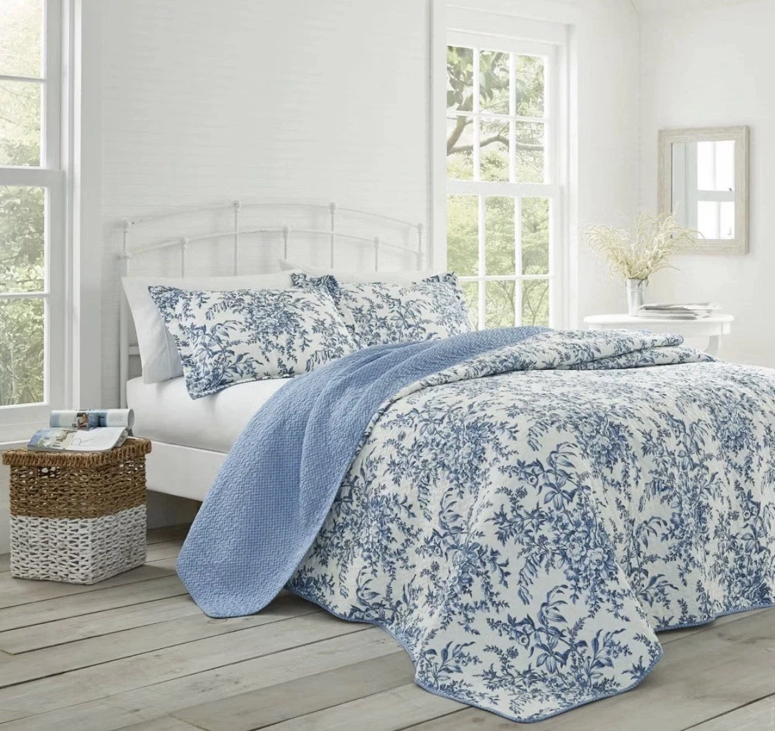 Laura Ashley King Quilts, Bedspreads & Coverlets for sale | eBay