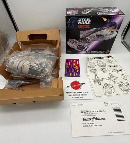 1996 Dash Rendar’s Outrider Complete w/ Box & Insert Star Wars SOTE Vehicle