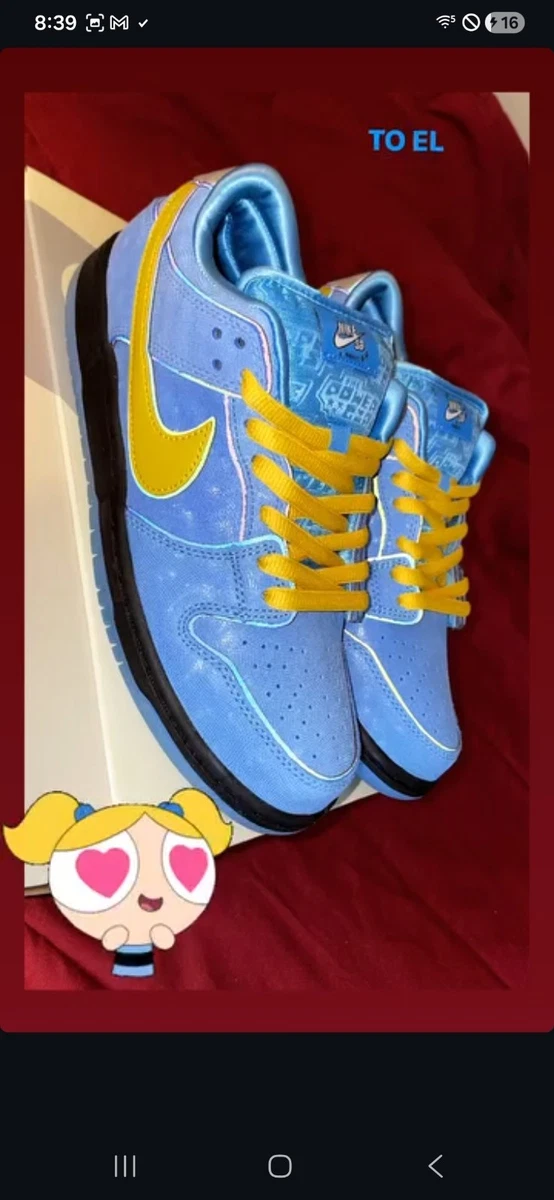 Nike The Powerpuff Girls x Dunk Pro SB QS Low Bubbles | eBay