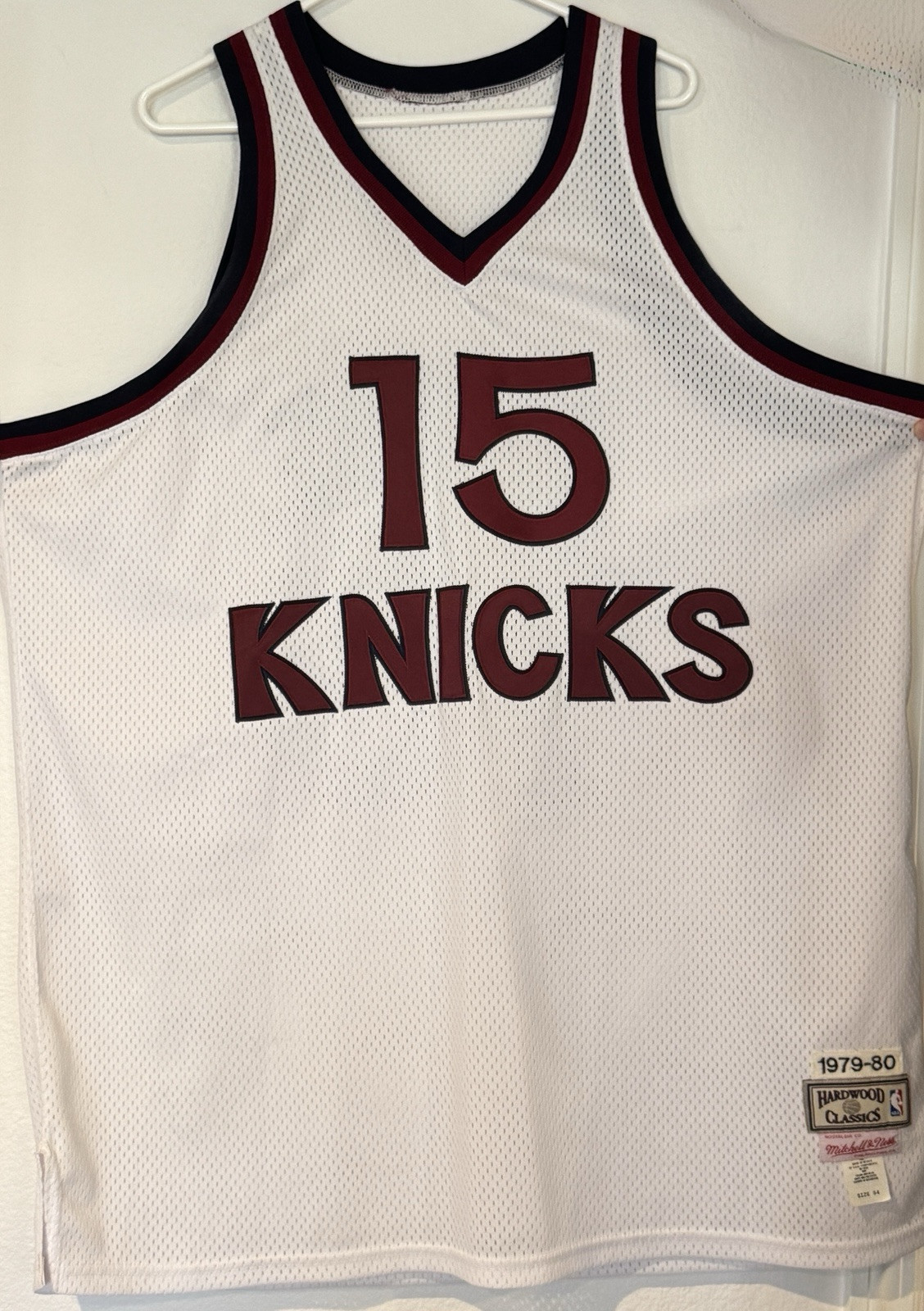Earl Monroe Mitchell & Ness 1979-80 NY Knicks Jersey Authentic Men’s Size 54