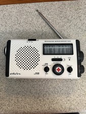 American Red Cross Eton FR400 Emergency Radio White AM/FM TV1/TV2 Weather - New