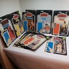 Lot of 21 Cardbacks Only Vintage Star Wars Kenner