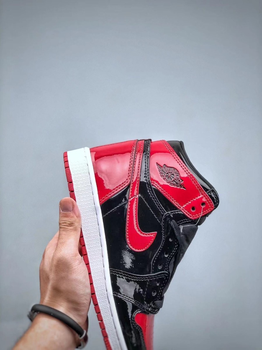 Size 10.5 - Jordan 1 Retro OG High Patent Bred for sale