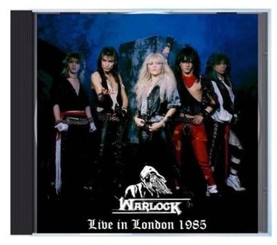Warlock Live in London 1985 cd speed power metal Hellion Detente Leather Doro