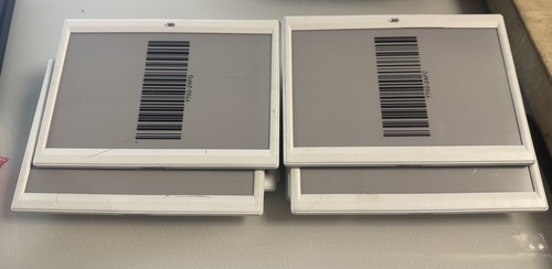 Lot of 10 SES-Imagotag Vusion 7.4  Electronic label Display EDB1-0740-A