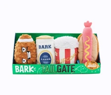 Barkbox Tailgate Bundle 4 Medium Large DOG Toys 