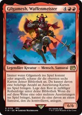 Magic The Gathering FIN Gilgamesh Waffenmeister 139 raro alemán Magic The Gathering
