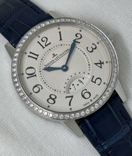 Jaeger Le Coultre JLC Rendezvous Diamond Ladies Watch Quartz 34mm 344.8.86