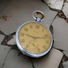 Optima Militär TASCHENUHR  Beobachtungsuhr ww2 um 1940- 1944  ww2