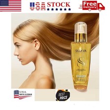 SILLKVA Moroccan Argan Oil Hair Essence Suitable for Dry, Frizzy Hair Types -USA