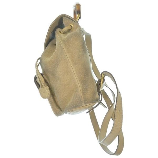 GUCCI Backpack Bamboo Solid Backpack Shape 8.3in … - image 3