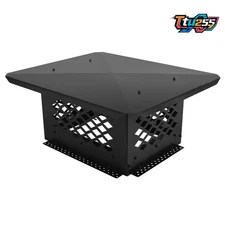 Chimney Cap Outdoor Flue Caps Fireplace Chimney Cover Mesh Flue Covers 13" x 17"
