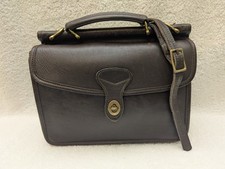 Jack Georges Leather Messenger Bag VTG Shoulder Briefcase Brown Travel Casual