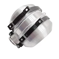 JSD 1.75 Gallon 8 x 8 Spun Aluminum Gas Tank / Fuel Tank With Internal Baffle...