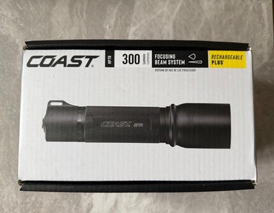 FLASHLIGHT COAST HP7R LED RECHARGEABLE LONG BEAM RANGE VERY BRIGHT 352M BEAM