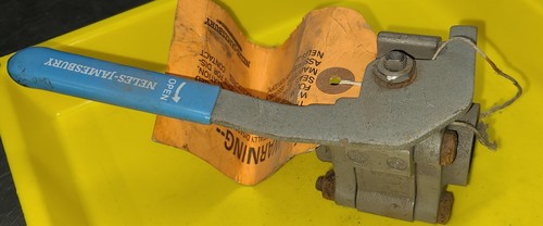 Neles-Jamesbury 4C-3600-MT1 1/2" 316 Stainless SS Weld Socket Ball Valve - Picture 1 of 3