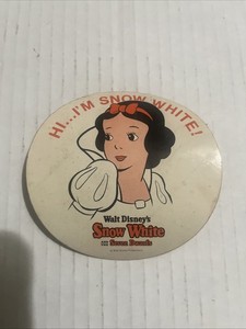 walt disney vintage snow white sticker
