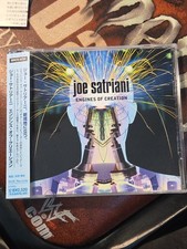 Joe Satriani Engines Of Creation Japan CD OBI SRCS-2234 SME Records Rare Pick