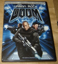 Doom DVD, 2006, Unrated Extended Edition ,NEW SEALED, REGION 1, WITH THE ROCK