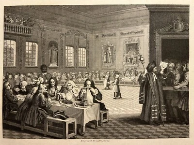 INDUSTRY AND IDLENES CARICATU 1833 WILLIAM HOGARTH ANTIK STAHLSTICH ENGRAVING 54 - Bild 1 von 4